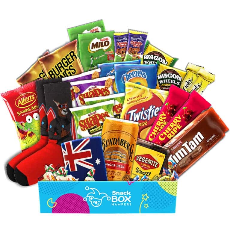 Australian Hampers To Send Overseas Snack Box Hampers