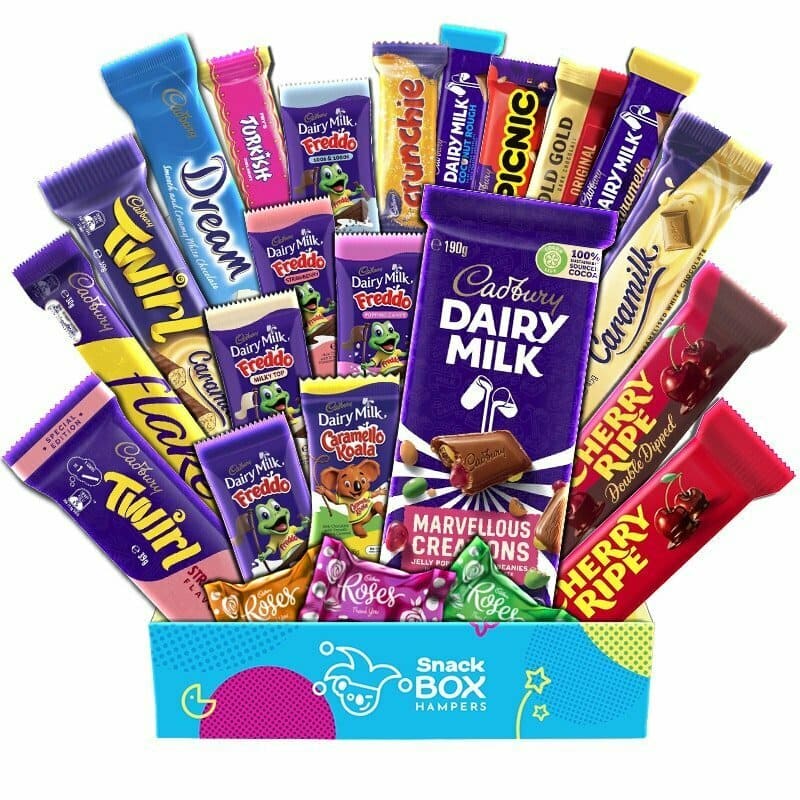 Cadbury Faves Chocolate Box Gift Hamper – Medium - Snack Box Hampers