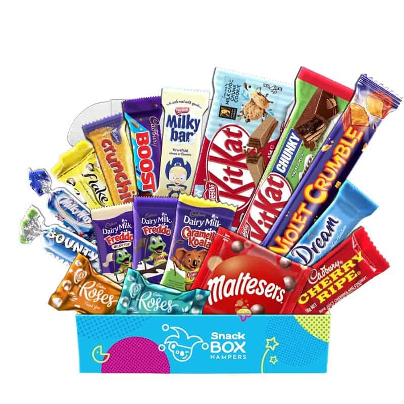 Chockablock Chocolate Box T Hamper Fun Size Snack Box Hampers