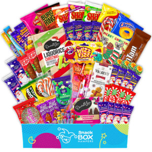Snack the Halls Christmas Snack Box Gift Hamper Large