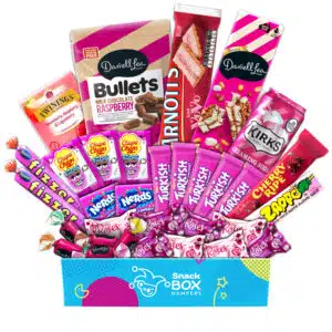 Tickled Pink Snack Box Gift Hamper for Her – Large