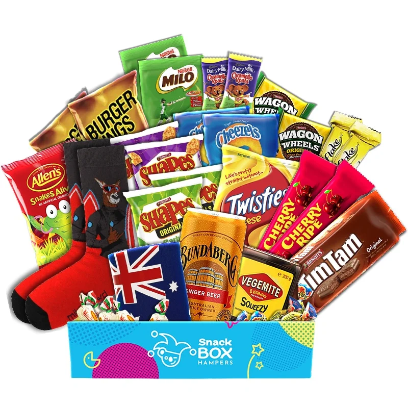 Snack Swag Australian Faves Snack Box Gift Hamper Large