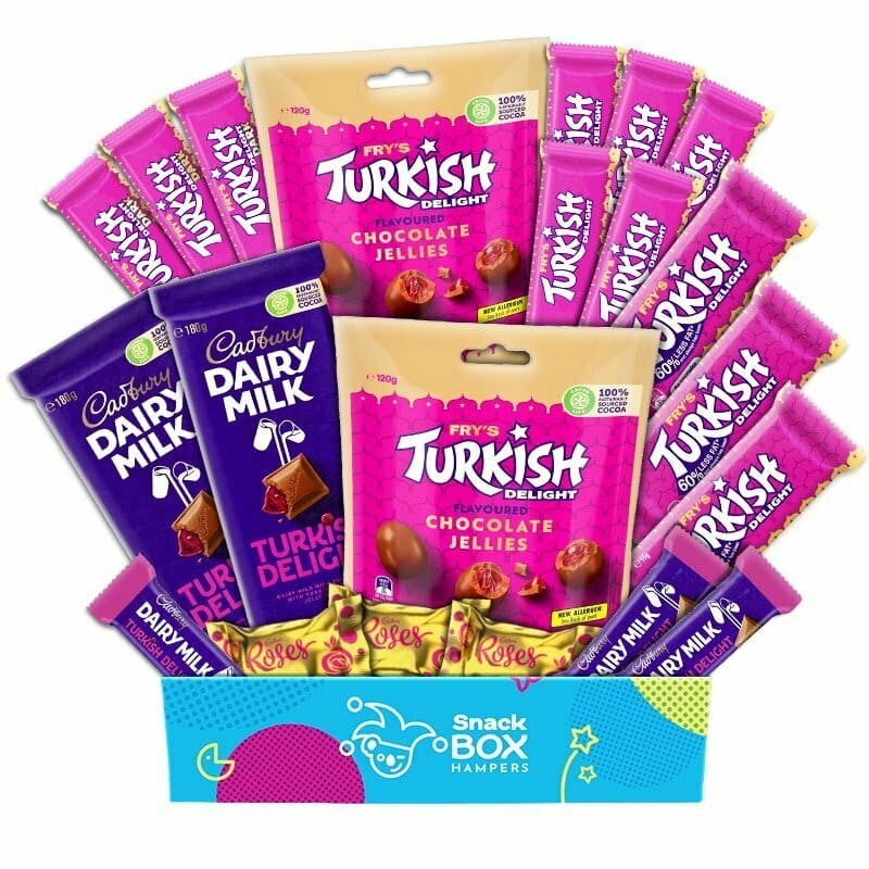 Cadbury Fry's Turkish Delight Gift Box - Medium - Snack Box Hampers