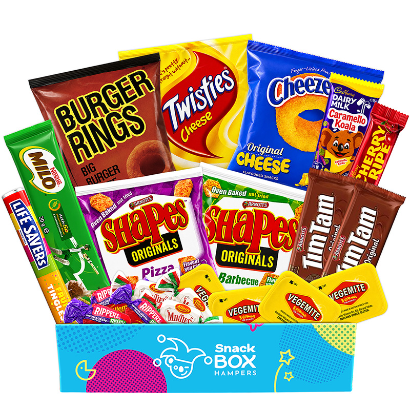 true-blue-australian-faves-snack-box-gift-hamper-fun-size true blue australian faves snack box gift hamper fun size