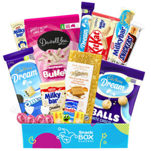 white chocolate gift box hamper