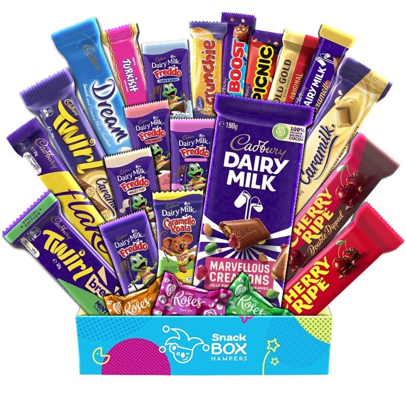 Cadbury Faves Chocolate Box Gift Hamper – Medium Snack Box Hampers