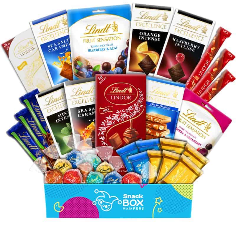 Lindt Chocolate T Box Hamper Large Snack Box Hampers 7595