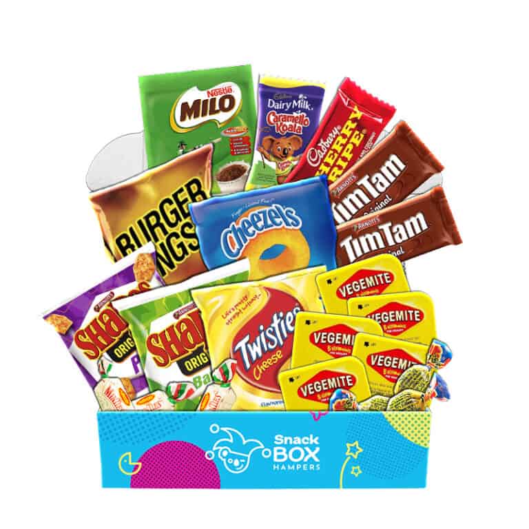 Australian Hampers To Send Overseas Snack Box Hampers