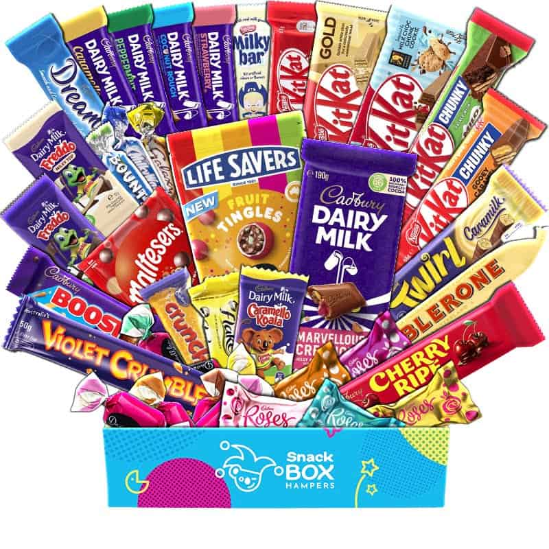 Chockablock Chocolate Box Gift Hamper – Large Snack Box Hampers