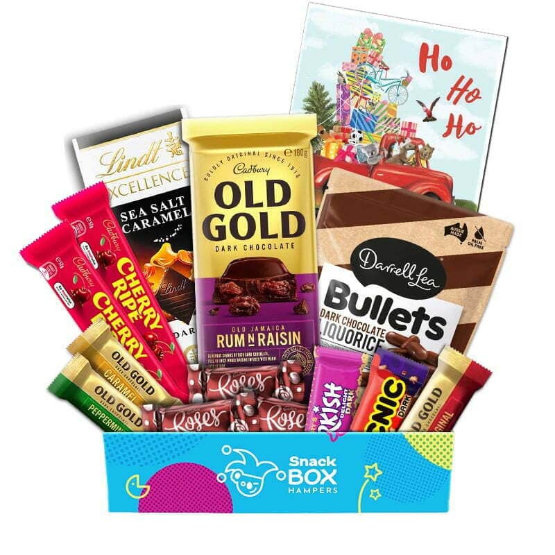 Christmas Assorted Dark Chocolate T Box Hamper Medium Snack Box Hampers 8726