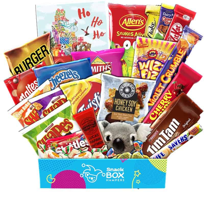 Christmas Elite Treat Mix Snack Box Gift Hamper for Her – Large - Snack ...