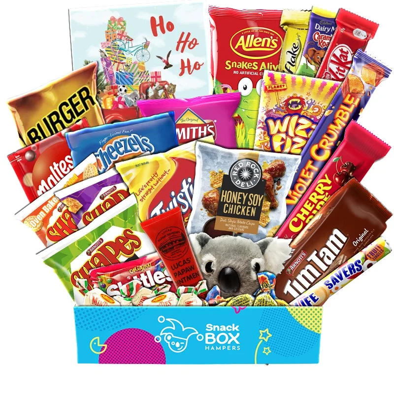 Christmas Elite Treat Mix Snack Box Gift Hamper for Her – Large