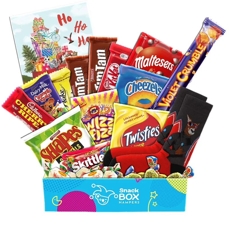 Christmas Elite Treat Mix Snack Box Gift Hamper for Him – Medium