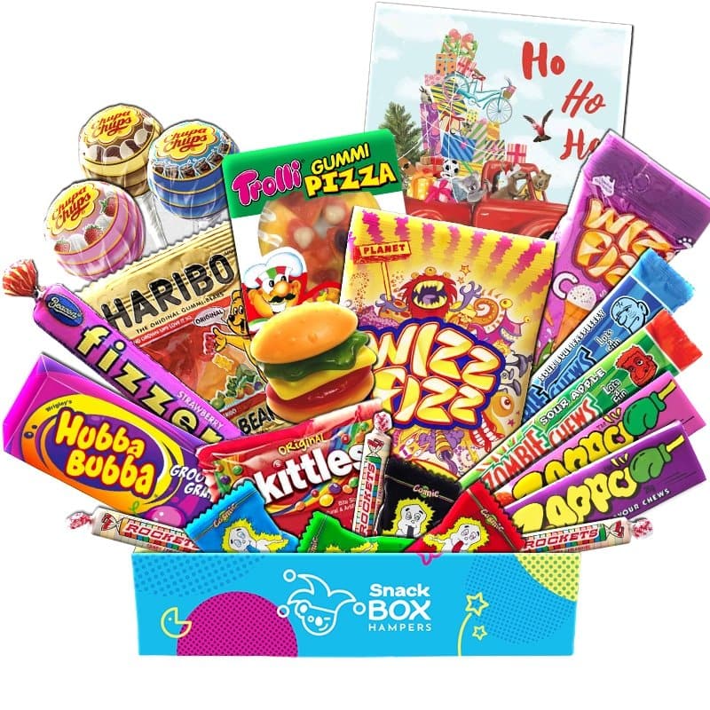 Christmas Kaleidoscope Lolly Box Gift Hamper – Fun Size - Snack Box Hampers