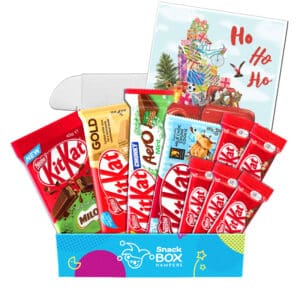 Christmas KitKat Chocolate Gift Box Hamper Set – Fun Size