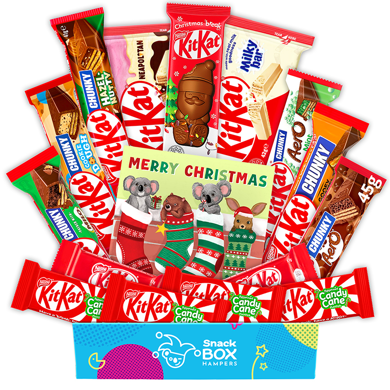 Christmas KitKat Chocolate Gift Hamper Christmas KitKat Chocolate Gift Hamper