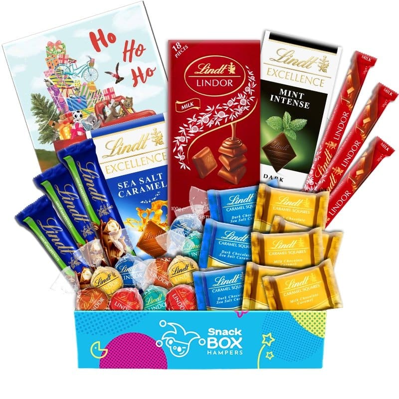 Christmas Lindt Chocolate T Box Hamper Medium Snack Box Hampers 1232