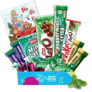 Christmas Mint Chocolate Gift Box Hamper – Fun Size