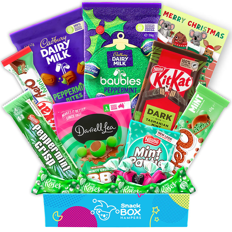 Christmas Mint Chocolate Gift Box Hamper Christmas Mint Chocolate Gift Box Hamper
