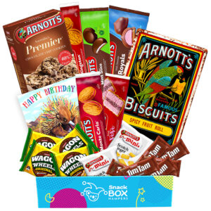 Birthday Arnotts Biscuit Gift Box Hamper Medium