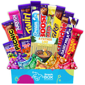 Fathers Day Cadbury Faves Chocolate Box Gift Hamper Medium