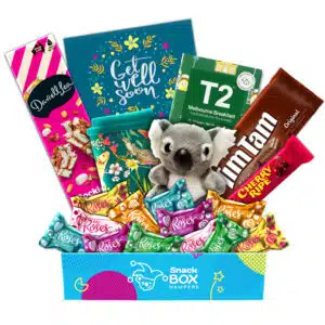 Get Well Soon Lush Delights Snack Box Gift Hamper for Her – Large