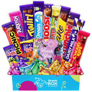 Thank You Cadbury Faves Chocolate Box Gift Hamper Medium