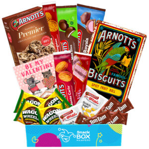 Valentines Day Arnotts Biscuit Gift Box Hamper Medium
