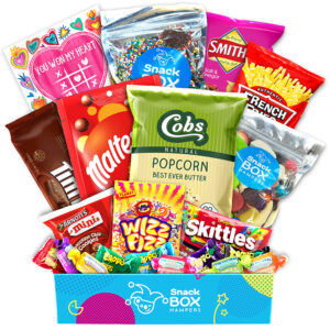 Valentine's Day Movie Night Snack Box Hamper – Medium