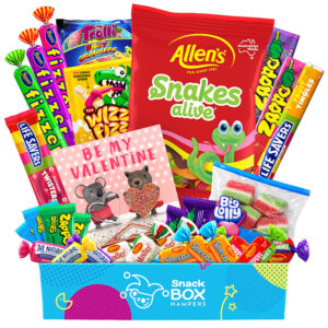 Valentines Day Lolly Box Gift Hamper Fun Size