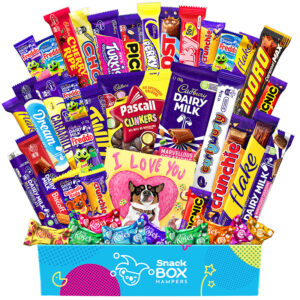 anniversary cadbury faves chocolate box gift hamper large