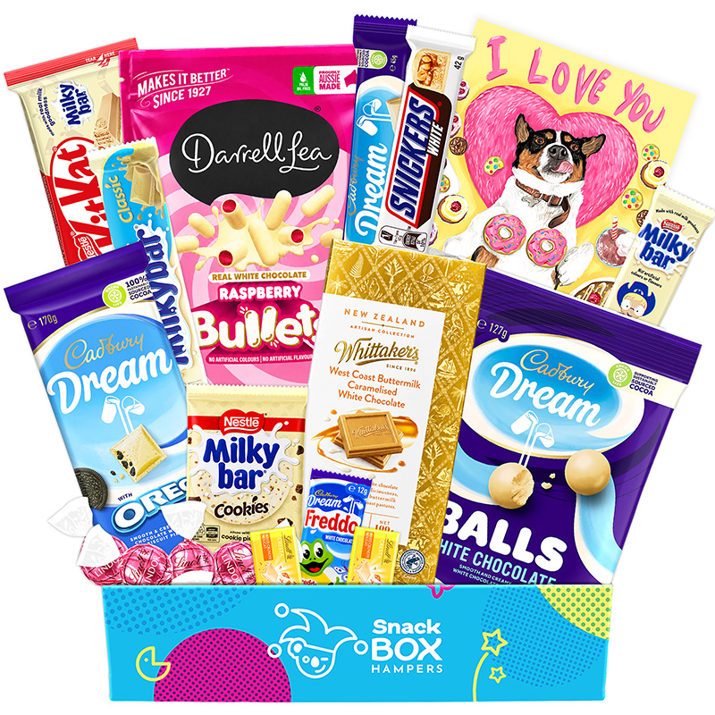 anniversary-white-chocolate-gift-box-hamper anniversary white chocolate gift box hamper