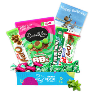 Birthday Mint Chocolate Gift Box Hamper - Fun Size