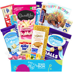 birthday white chocolate gift box hamper