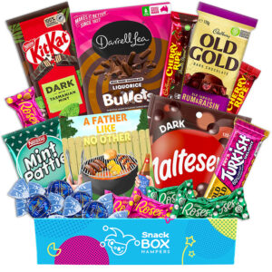 fathers day assorted dark chocolate gift box hamper