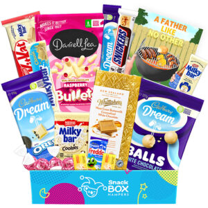 fathers day white chocolate gift box hamper