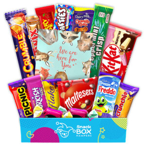 Get Well Soon Chocolate Box Gift Hamper – Fun Size