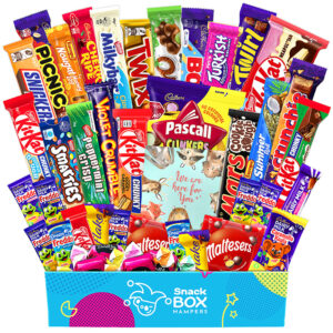 get well soon chockablock chocolate box gift hamper large