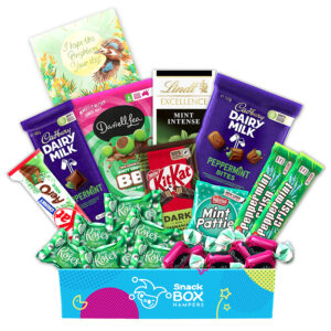 Get Well Soon Mint Chocolate Gift Box Hamper - Medium