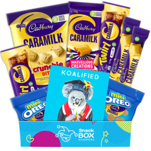 graduation caramilk gift box hamper