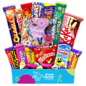 Thank You Chocolate Box Gift Hamper – Fun Size
