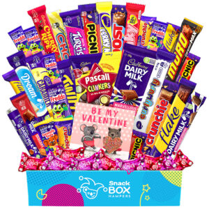 valentines day cadbury faves chocolate box gift hamper large