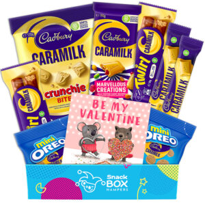 valentines day caramilk gift box hamper