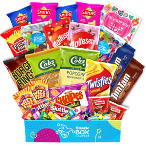 Valentine's Day Movie Night Snack Box Hamper – Large