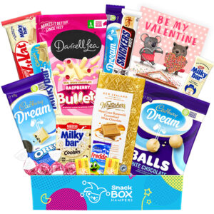 valentines day white chocolate gift box hamper