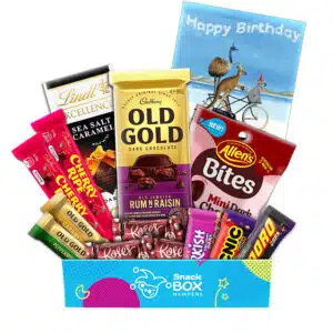 Birthday Assorted Dark Chocolate Gift Box Hamper - Medium