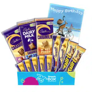 Birthday Caramilk Gift Box Hamper – Medium