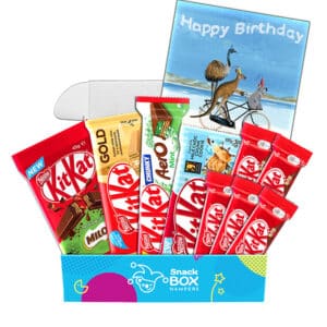 Birthday KitKat Chocolate Gift Box Hamper Set – Fun Size