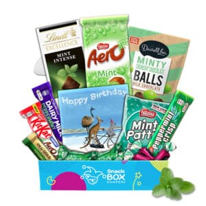 Birthday Mint Chocolate Gift Box Hamper – Medium