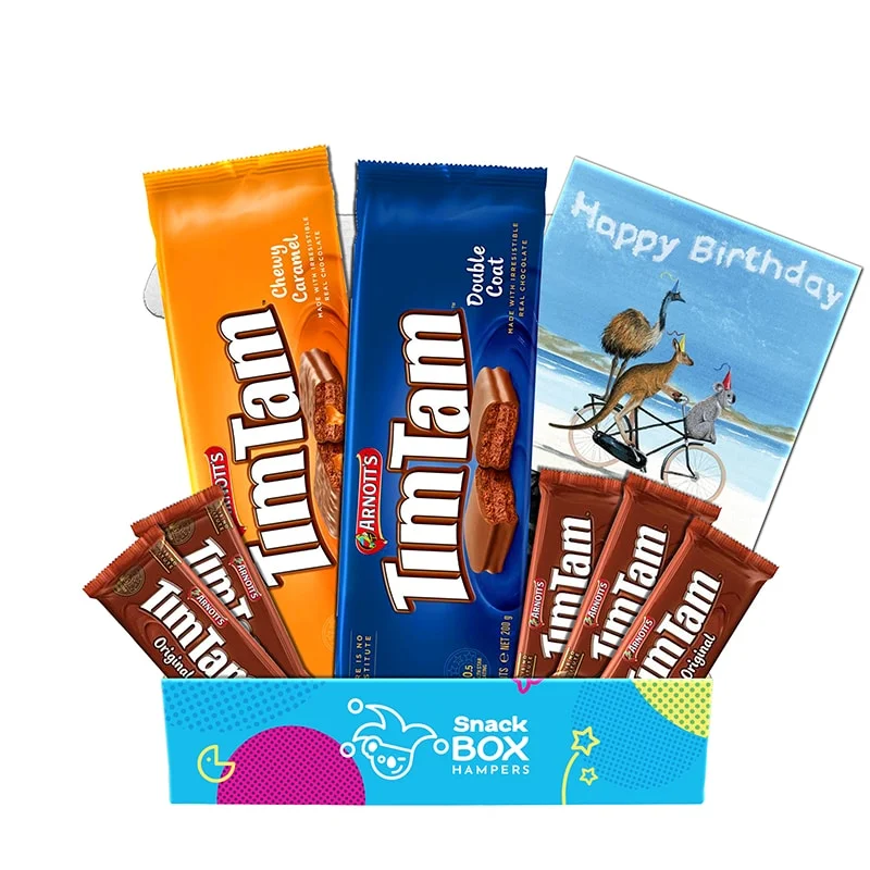 Birthday Tim Tam Slam Gift Hamper Box - Fun Size